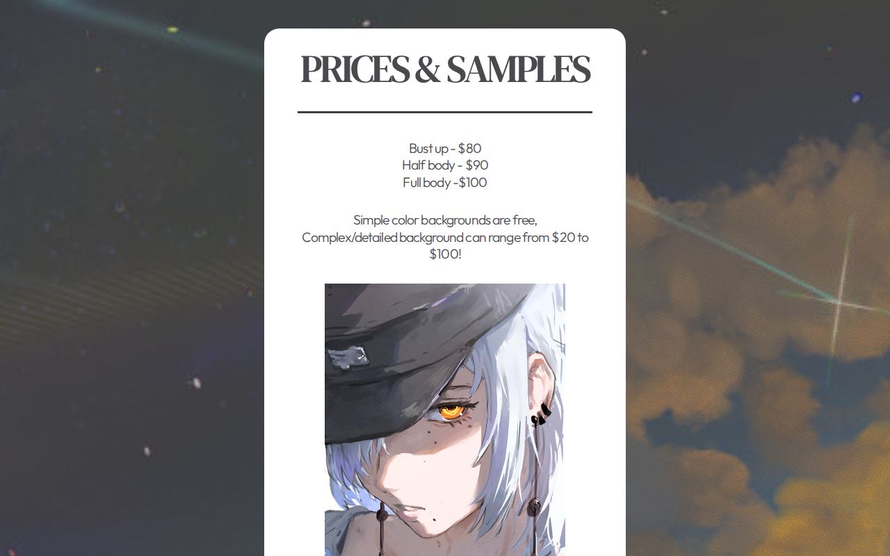 Prices & Samples